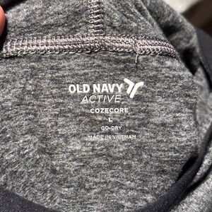 Old Navy Active CozeCore Gray Top